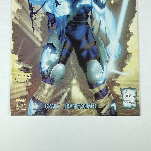Wetworks #3 (Image Comics Malibu Comics September 1994) signed by WHILCE PORTAC - Picture 3 of 12
